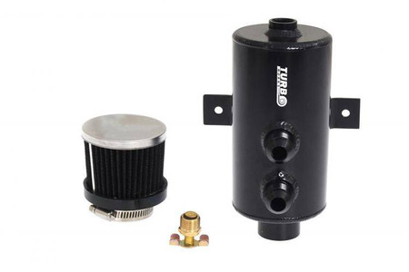Oil Catch Tank 0.75L Czarny