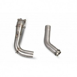 Downpipe Honda Civic Type R FK2 RHD bez katalizatora (de-cat)
