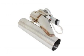Elektryczna przepustnica wydechu Y-Pipe 3" (76 mm) zestaw z pilotem