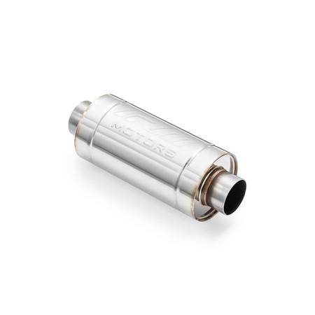 Sport Exhaust Muffler RM01 54mm Round – Universal, Stainless Steel T304