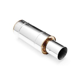 Round rear muffler TOK2 76/101/150/S