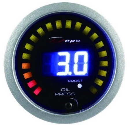 DEPO Gauge 2in1 - Turbo / Oil Pressure