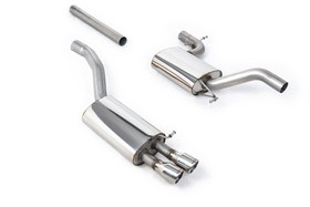 Cat-back Skoda Octavia vRS 2.0 TSI 2010 - 2013 ( Quieter ) Milltek Sport