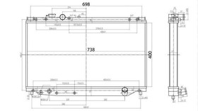Performance Radiator Toyota Supra Mk IV Turbo