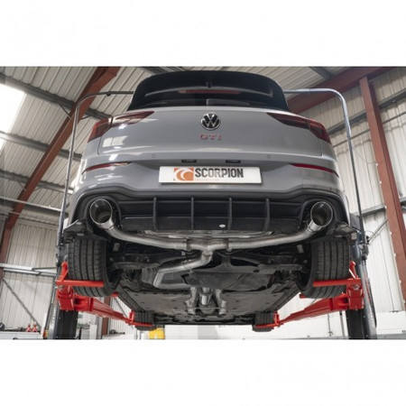 CatBack Volkswagen Golf Mk8 GTI Clubsport wyciszony Predator