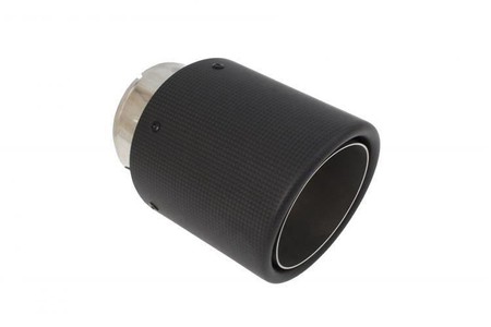 Końcówka tłumika 101 mm, wejście 63 mm – Carbon, rozmiar S