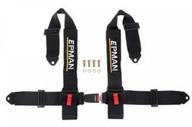 Sport Racing Harness 4-Point 3 Inch Black – EPMAN