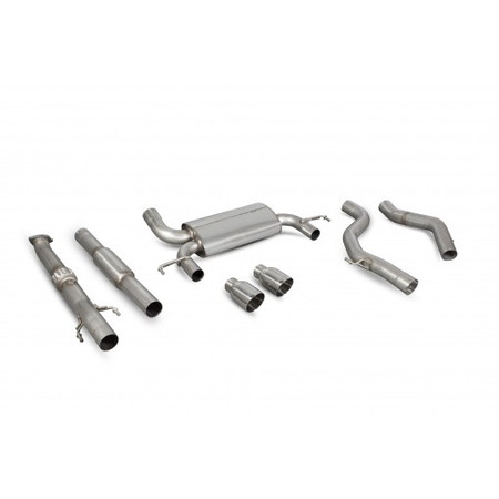 CatBack Opel Vauxhall Corsa E VXR Resonated