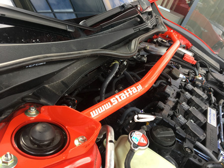 Strut Bar Honda Civic X 1.0 Black