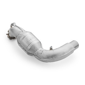 Downpipe Mercedes AMG A35 GPF W177 4MATIC DPF OFF usunięcie GPF z katalizatorem EURO 6 i osłoną termiczną