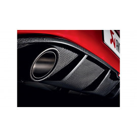 Volkswagen Golf (VII) GTI tylny dyfuzor z włókna węglowego Akrapovic