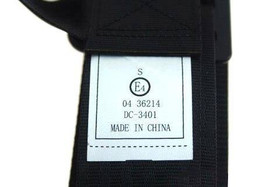 Racing harness 4-point 2" black – E4 homologation