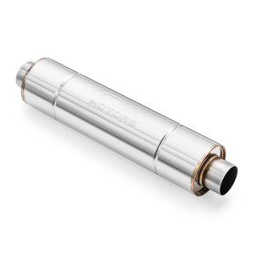 Rear muffler for BMW E30 318i 1.8 – stainless steel, weld-on
