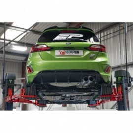 CatBack Ford Fiesta ST MK8.5 GPF Predator GPF-back Non-resonated with Electronic Valve