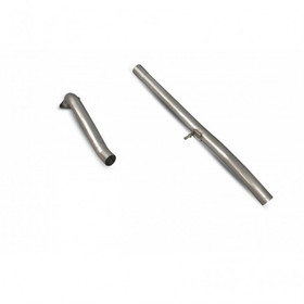 Rear Silencer Upgrade Ford Fiesta Mk7 1.0T EcoBoost (ST Rear Valance Fit) to CatBack Non-resonated