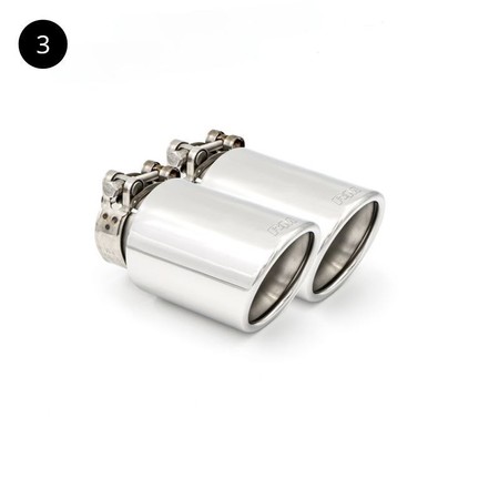 Catback MINI Cooper S F56 LCI JCW B48D końcówka 4