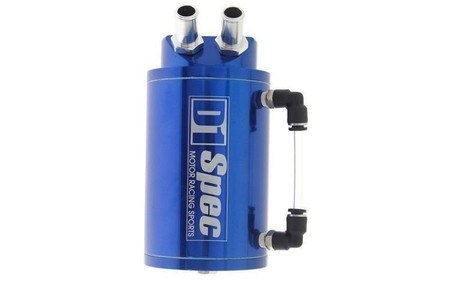 Oil Catch Tank 9mm Blue D1Spec