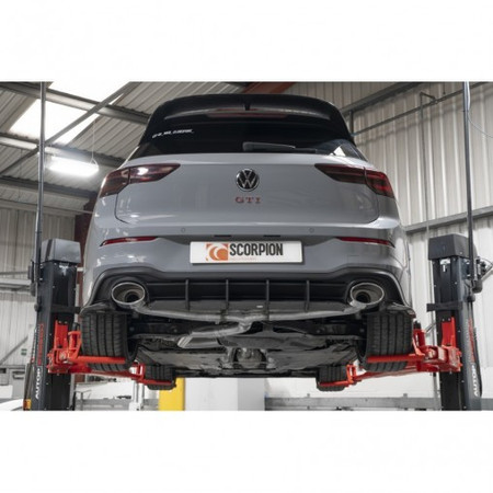 CatBack Volkswagen Golf Mk8 GTI Clubsport niewyciszony Predator