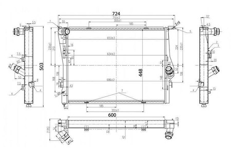 Performance Radiator BMW E92 M3 V8