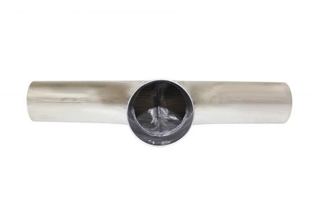 Exhaust Y-Pipe 180° 63/76mm 304SS