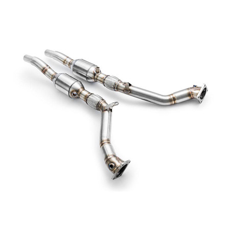 Downpipe Audi A6 S6 Allroad C5 2.7 T with muffler