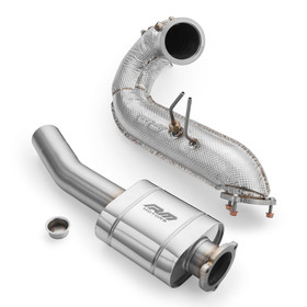 Downpipe kit Audi A6 S6/Avant/Sportback/Avant Quattro 3.0 TDI with middle section