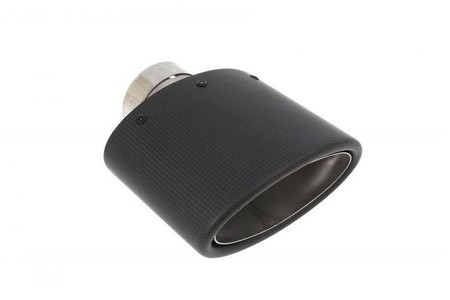 Exhaust tip 82×152 mm, inlet 60 mm – carbon