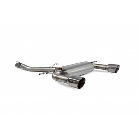 CatBack Audi TT MK3 2.0 TFSI Quattro (Non-GPF) Non-resonated Non-valved