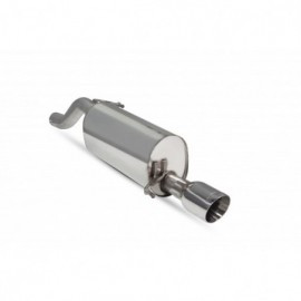 Rear Silencer Opel Vauxhall Corsa E 1.0 Turbo (Non-GPF)