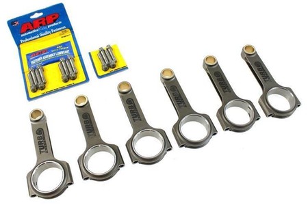 Forged Connecting Rods BMW S54B32 139mm H-Beam 21mm AISI 4340 – M3 E46, Z3, Z4