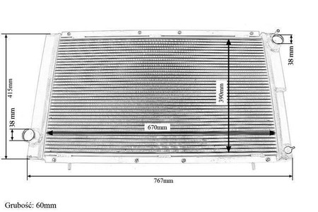 Performance Radiator Subaru Impreza GT WRX STI 93-00