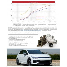 Turbosprężarka Garrett 550KM POWERMAX 921474-5001S GT2563 VAG 2.0L 8Y MK8 EA888 EVO4