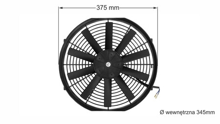 Wentylator 14" typ 1 tłoczący/ssący