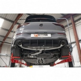 GPF-Back Volkswagen Golf MK8 GTI Clubsport Non-resonated