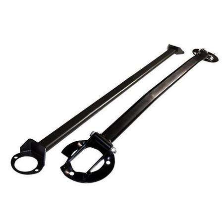 Set of strut bars front + rear BMW E30