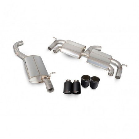 CatBack Volkswagen Golf MK7 R Resonated Non-valved