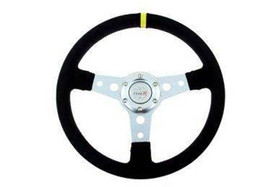 PRO sport steering wheel 350 mm black suede – 0 mm offset