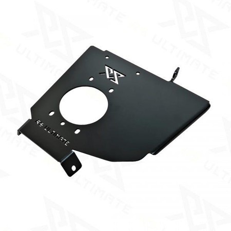 Base / Plate for fixing handbrake without holes for BMW E36 tunnel Black