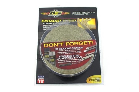 Exhaust heat wrap DEI Cool - Tape 50mm x 15m Tan