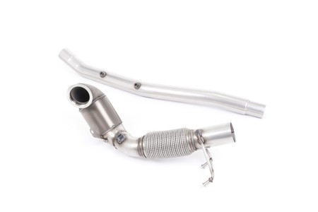 Downpipe ze sportowym katalizatorem Volkswagen Golf MK7.5 R 2.0 TSI 300PS ( tylko modele z GPF ) - 76mm & homologowane systemy 2019 - 2020 Milltek Sport