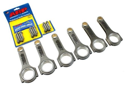 Forged Connecting Rods BMW M50 M52 M54 135mm H-Beam 21.8mm AISI 4340