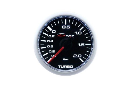 DEPO Gauge CSM 52mm - Turbo Mechanical - 1 to 2 BAR