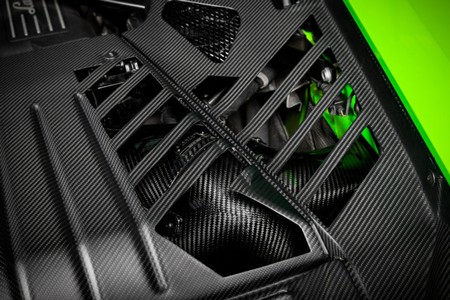 Engine cover Lamborghini Huracan Matte Carbon Eventuri  
