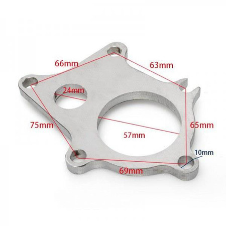Downpipe Flange T3 2.25"