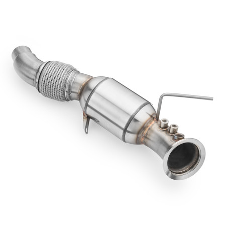 Downpipe BMW E60 E61 525d 530d 530xd M57N2 z tłumikiem