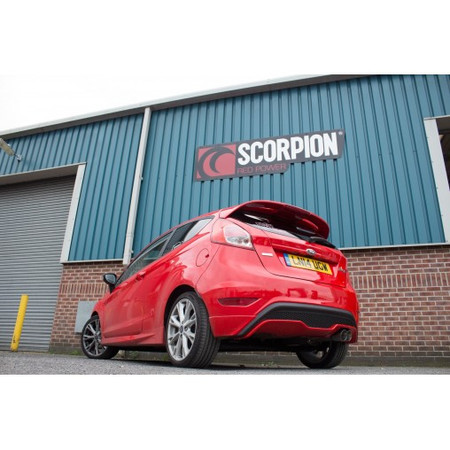 CatBack Ford Fiesta EcoBoost 1.0T 100/125/140 PS Non-resonated