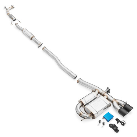 Exhaust MINI Cooper S F56 LCI JCW B48D tip 3