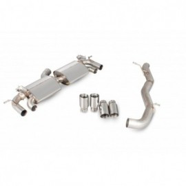 CatBack Volkswagen Golf R MK7 Non-resonated with Electronic Valves