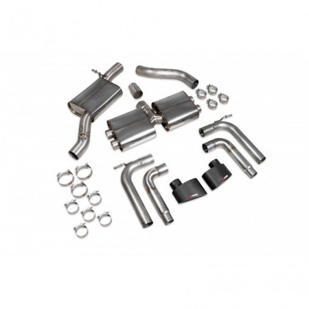 CatBack Audi S3 2.0T 8V Saloon Facelift GPF wyciszony bez zaworów