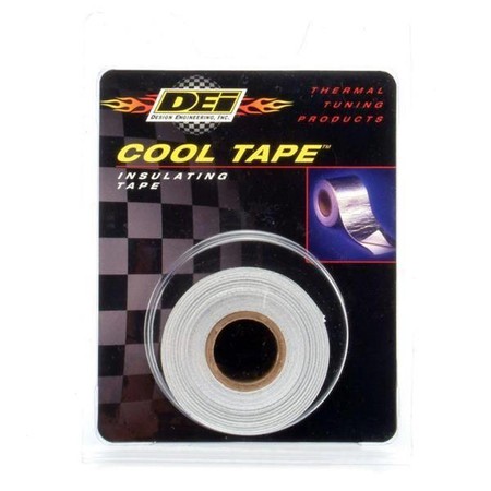 Exhaust heat wrap DEI Cool - Tape 50mm x 18m Aluminium